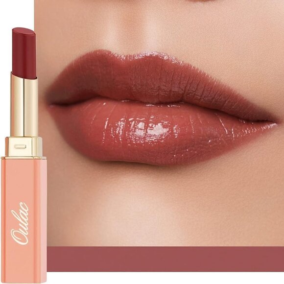 Oulac Moisture Hydrating Tinted Lip Balm Medium Coverage Lipstick Grande Dame 02 - Picture 1 of 5
